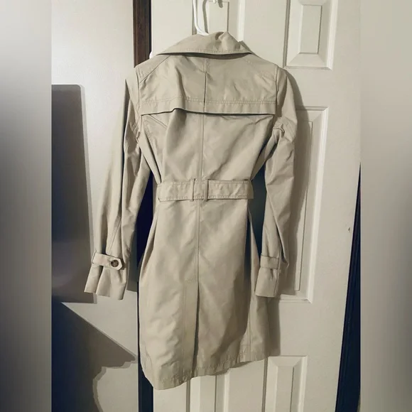 LOFT Twill Trench Coat 00 - Picture 4 of 4